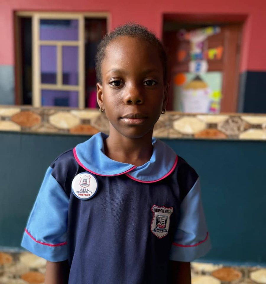 Adeniji Foyin, Asst. Puntuality Prefect