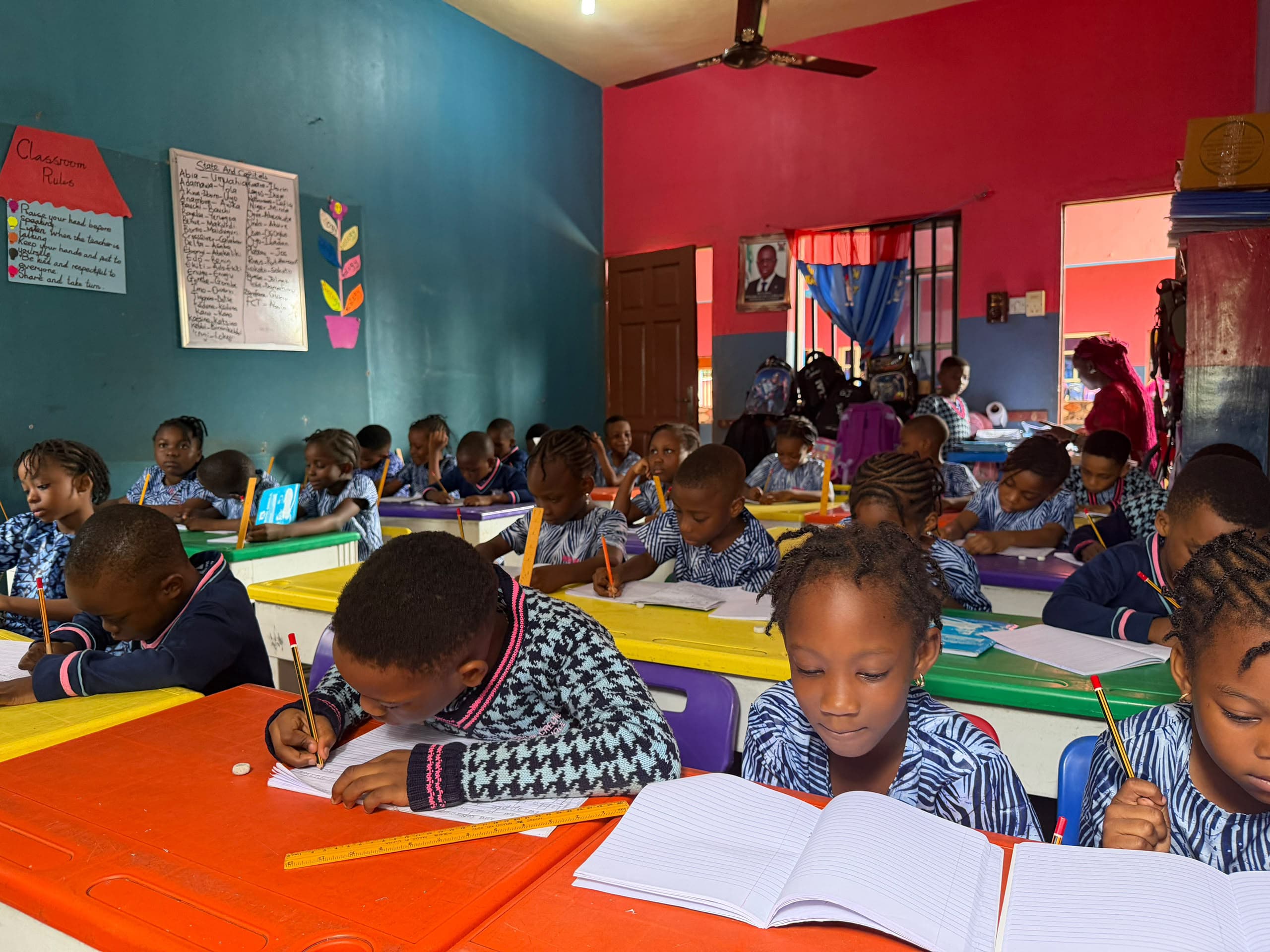 Pupils celebrating cultural day